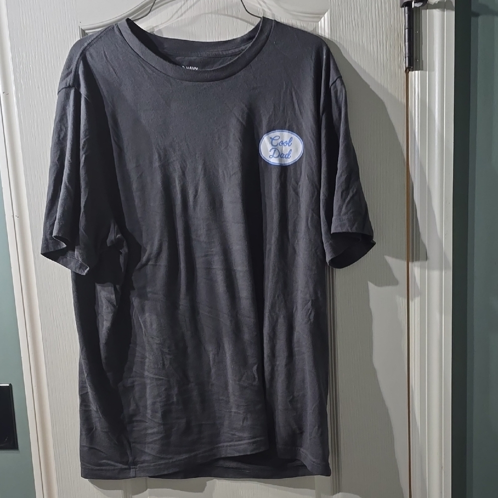 Old Navy Cool Dad Dark Gray Tee